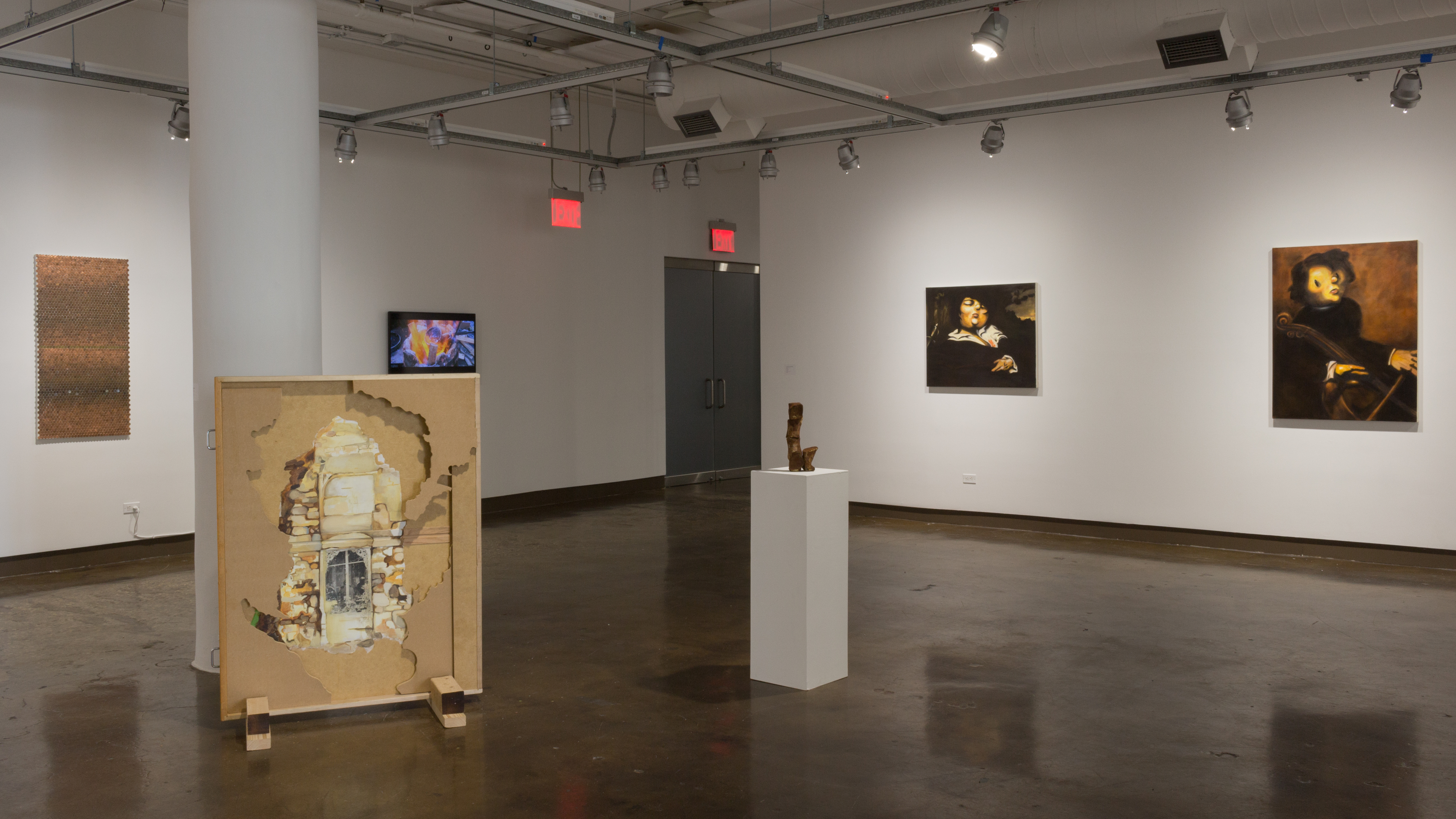 Installation view at Constellations at the SVA Gallery, 2019.